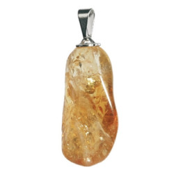 Pendentif PiERRE ROULéE en citrine
