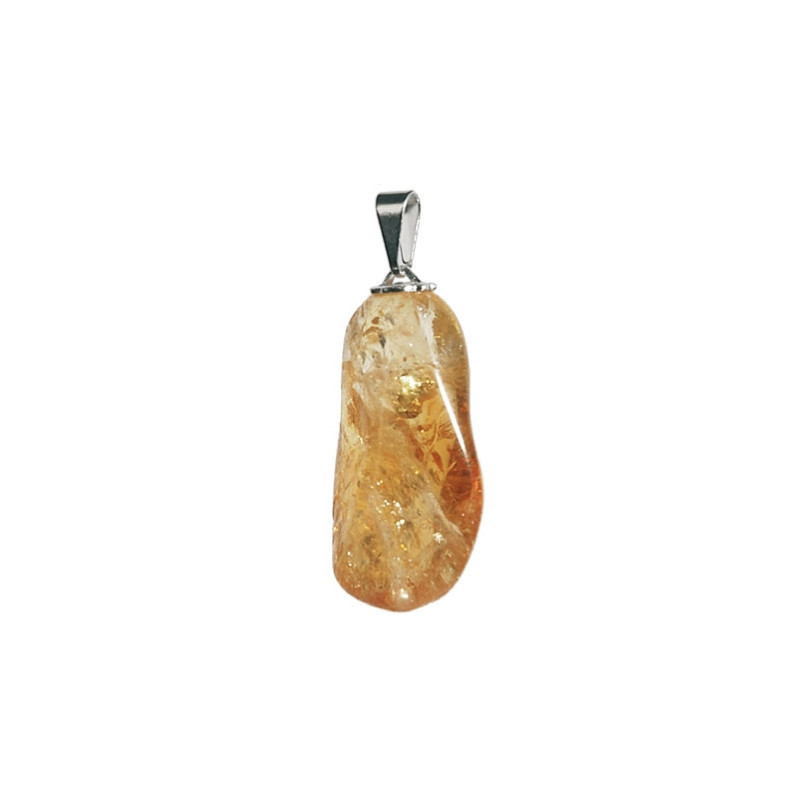 Pendentif PiERRE ROULéE en citrine