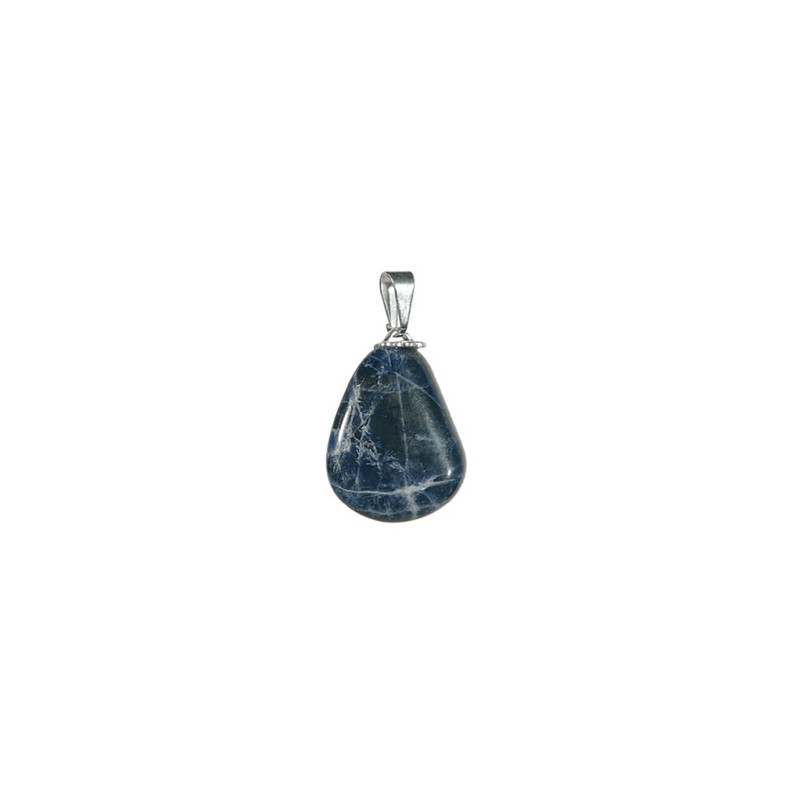 Pendentif PiERRE ROULéE en sodalite