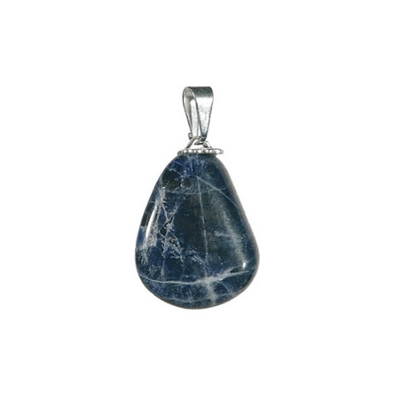 Pendentif PiERRE ROULéE en sodalite