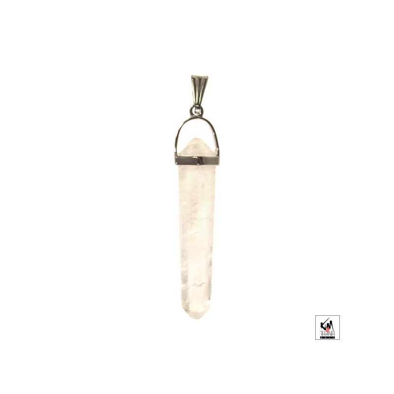 Pendentif pointe en CRiSTAL de ROChE (h4cm)