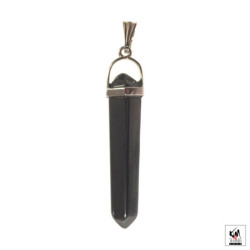Pendentif pointe en HéMATiTE (h4cm)