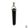 Pendentif pointe en ONYX NOiR (h4cm)