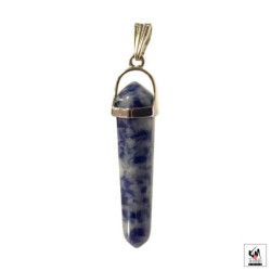 Pendentif pointe en SOdALiTE (h4cm)