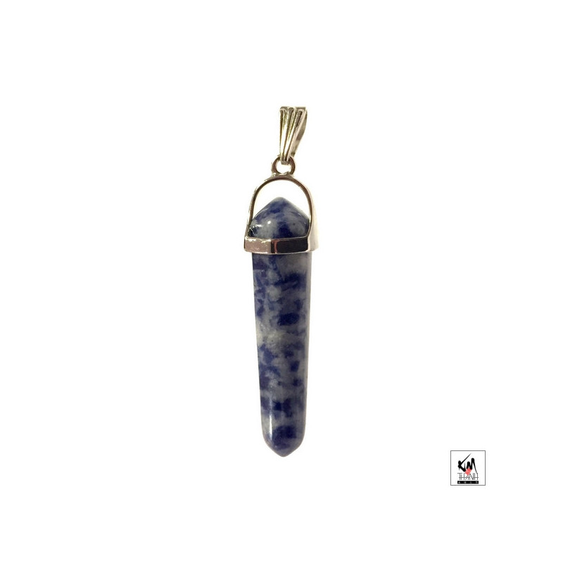 Pendentif pointe en SOdALiTE (h4cm)