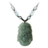Pendentif ZODiAQUE ChiNOiS en jade aventurine (Boeuf / Buffle) h3.5cm