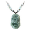Pendentif ZODiAQUE ChiNOiS en jade aventurine (Lapin / Lièvre) h3.5cm