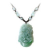 Pendentif ZODiAQUE ChiNOiS en jade aventurine (Serpent) h3.5cm