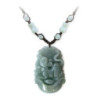 Pendentif ZODiAQUE ChiNOiS en jade aventurine (Souris / Rat) h3.5cm