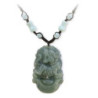 Pendentif ZODiAQUE ChiNOiS en jade aventurine (Tigre) h3.5cm