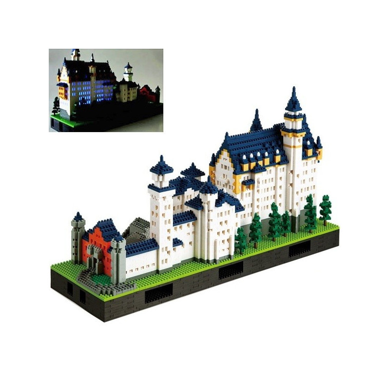nanoblock deluxe CHâTEAU de NEUSCHWANSTEiN (Allemagne) (+ de 5800 pièces)