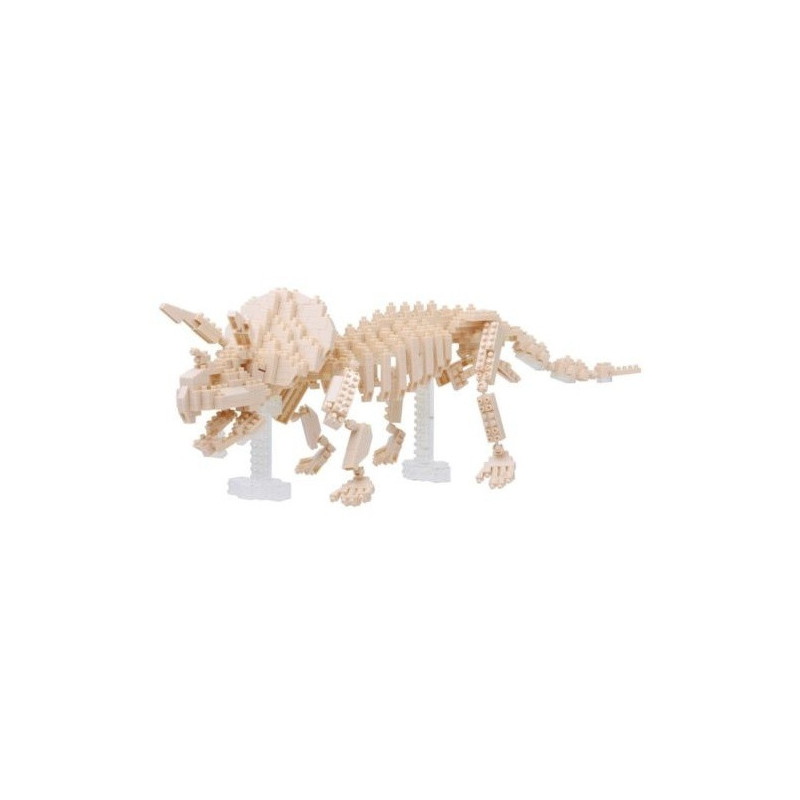 nanoblock deluxe Squelette TRiCéRATOPS (+ de 700 pièces)