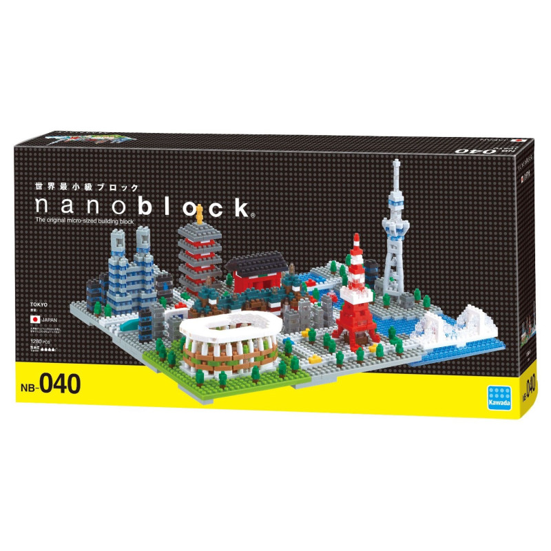nanoblock deluxe TOKYO (Japon) (+ de 1280 pièces)