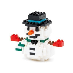 nanoblock mini BONhOMME de NEiGE (+ de 140 pièces) [NBC_064]