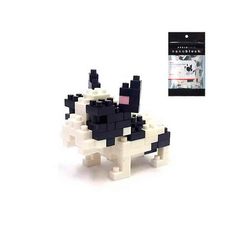 nanoblock mini BULLDOG FRANCAiS (+ de 130 pièces) [NBC_197]