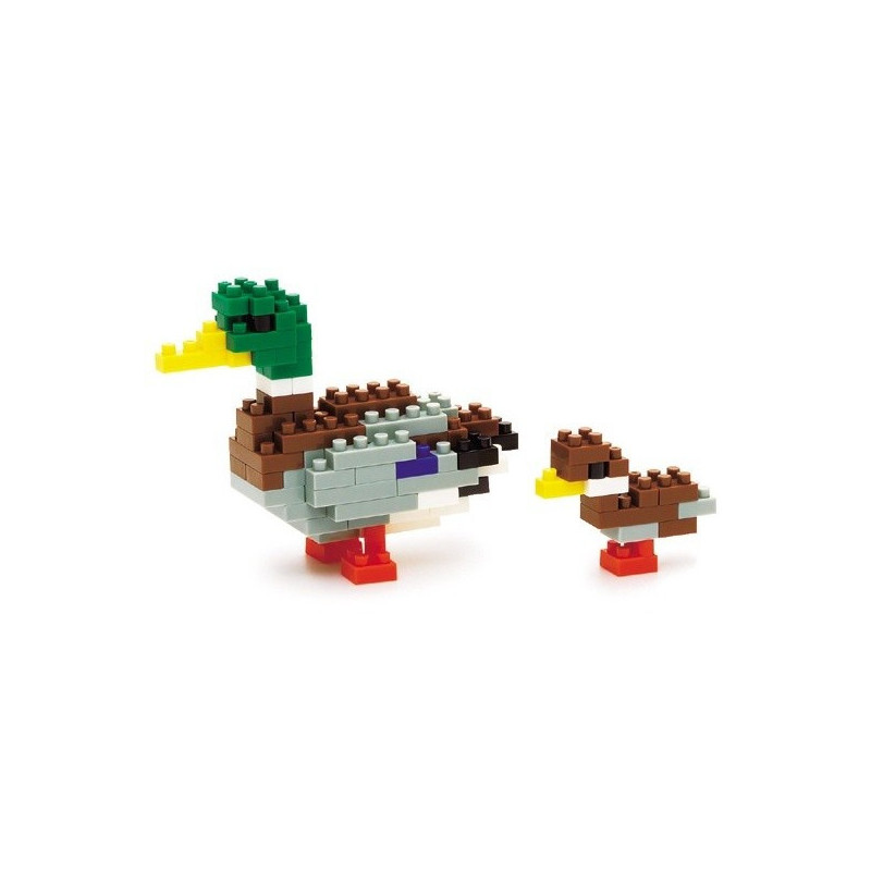 nanoblock mini CANARD COLVERT (+ de 110 pièces) [NBC_061]
