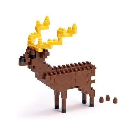 nanoblock mini CERF SiKA (+ de 140 pièces) [NBC_014]