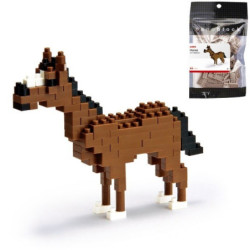 nanoblock mini CHEVAL (+ de 130 pièces) [NBC_036]