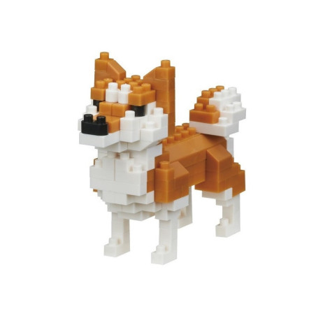 nanoblock mini ChiEN ShiBA-iNU (+ de 130 pièces) [NBC_279]