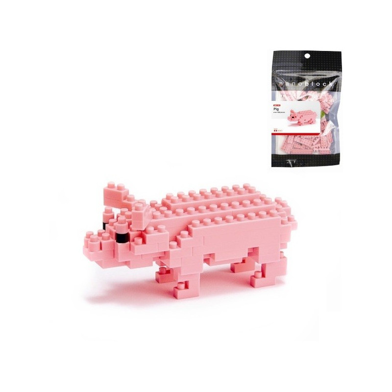 nanoblock mini COCHON (+ de 100 pièces) [NBC_013]