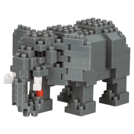 nanoblock mini ELEPHANT (+ de 200 pièces) [NBC_295]