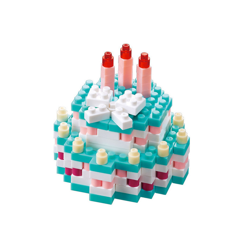 nanoblock mini GâTEAU d'ANNiVERSAiRE (+ de 170 pièces)