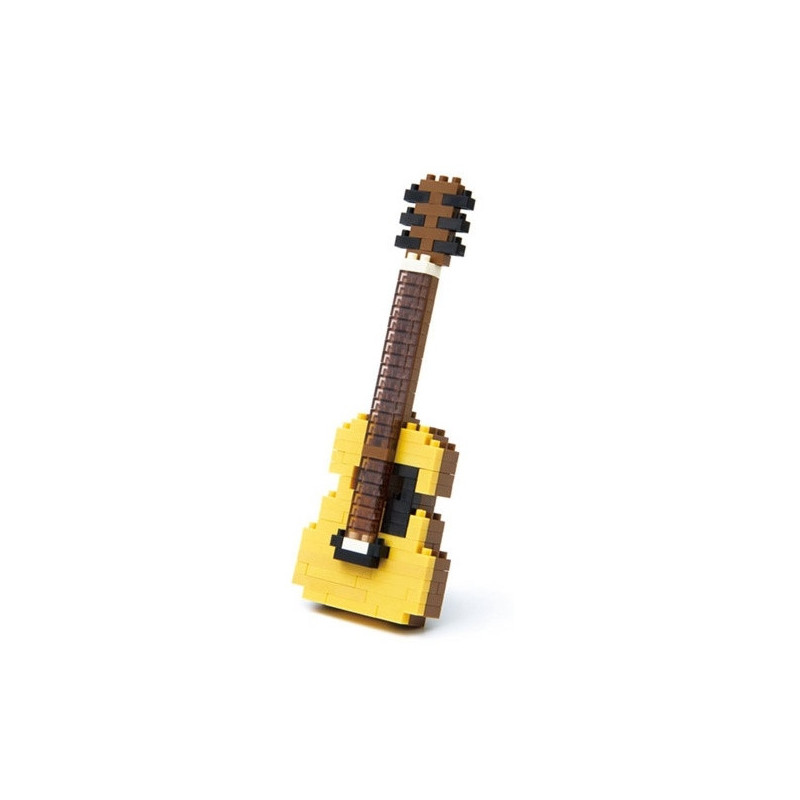 nanoblock mini GUiTARE ACOUSTiQUE (+ de 150 pièces) [NBC_096]