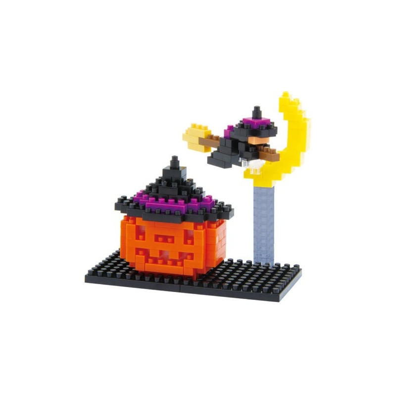 nanoblock mini JACK-O-LANtERN (+ de 160 pièces) [NBC_097]