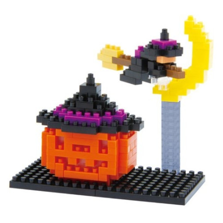nanoblock mini JACK-O-LANtERN (+ de 160 pièces) [NBC_097]
