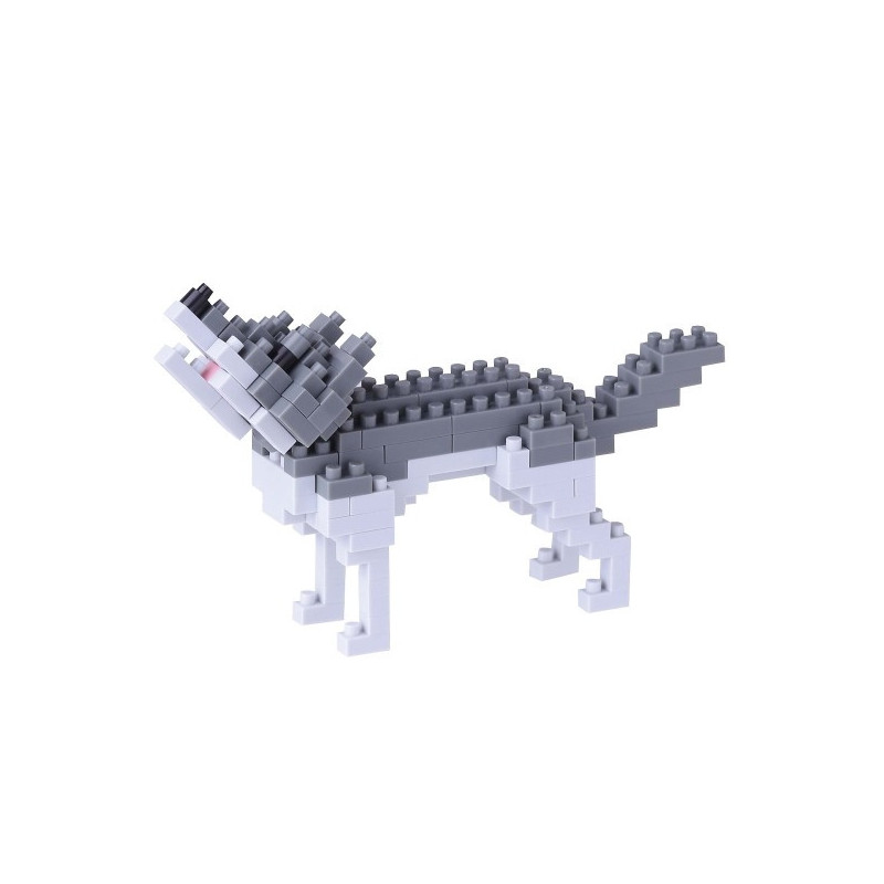 nanoblock mini LOUP GRiS (+ de 130 pièces) [NBC_144]
