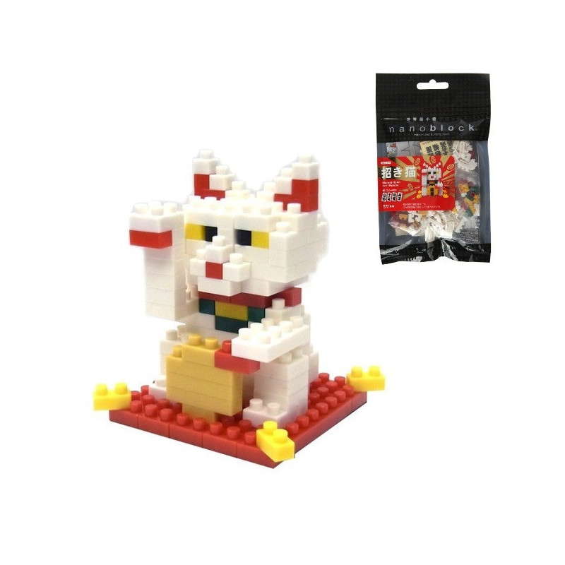 nanoblock mini Maneki neko (+ de 150 pièces) [NBC_031]