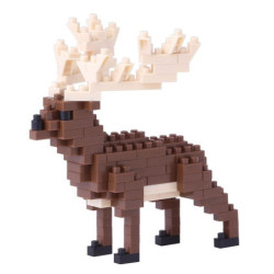 nanoblock mini MEGALOCEROS (+ de 110 pièces)
