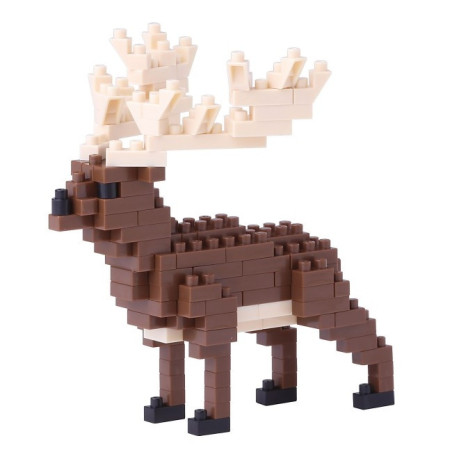 nanoblock mini MEGALOCEROS (+ de 110 pièces)