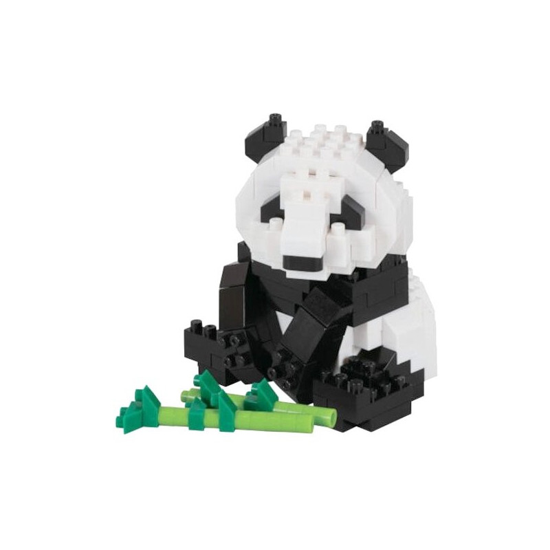 nanoblock mini PANDA GéANT assis (+ de 220 pièces) [NBC_328]