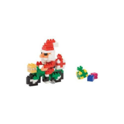 nanoblock mini PèRE NOëL à moto (+ de 160 pièces) [NBC_126]