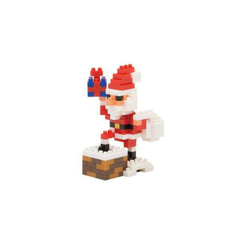 nanoblock mini PèRE NOëL cheminée (+ de 160 pièces) [NBC_127]
