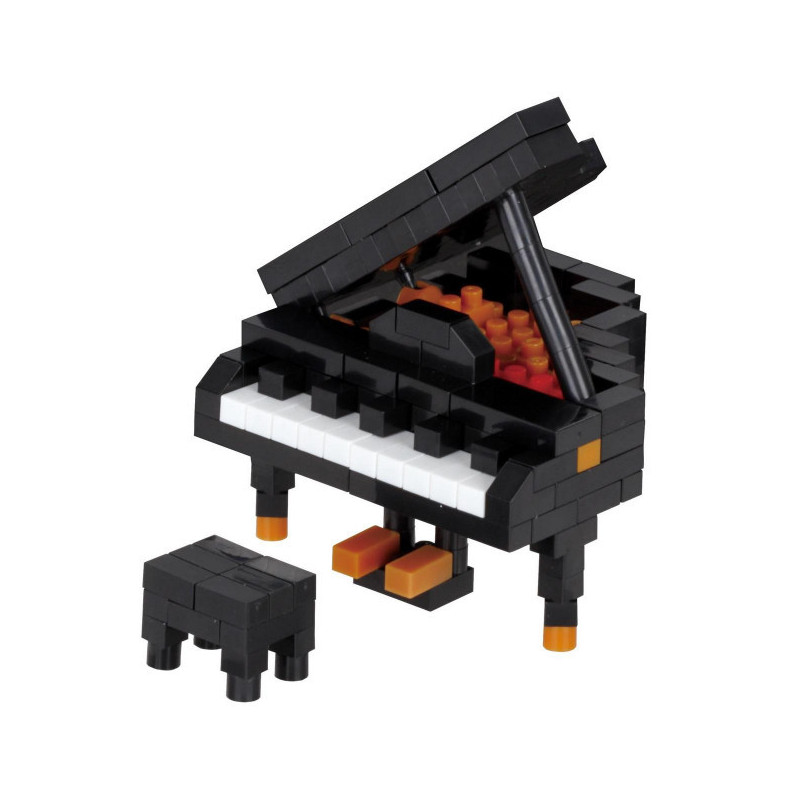 nanoblock mini PiANO NOiR (+ de 190 pièces)