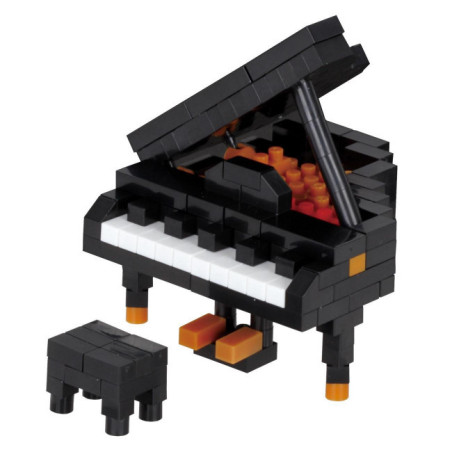 nanoblock mini PiANO NOiR (+ de 190 pièces)