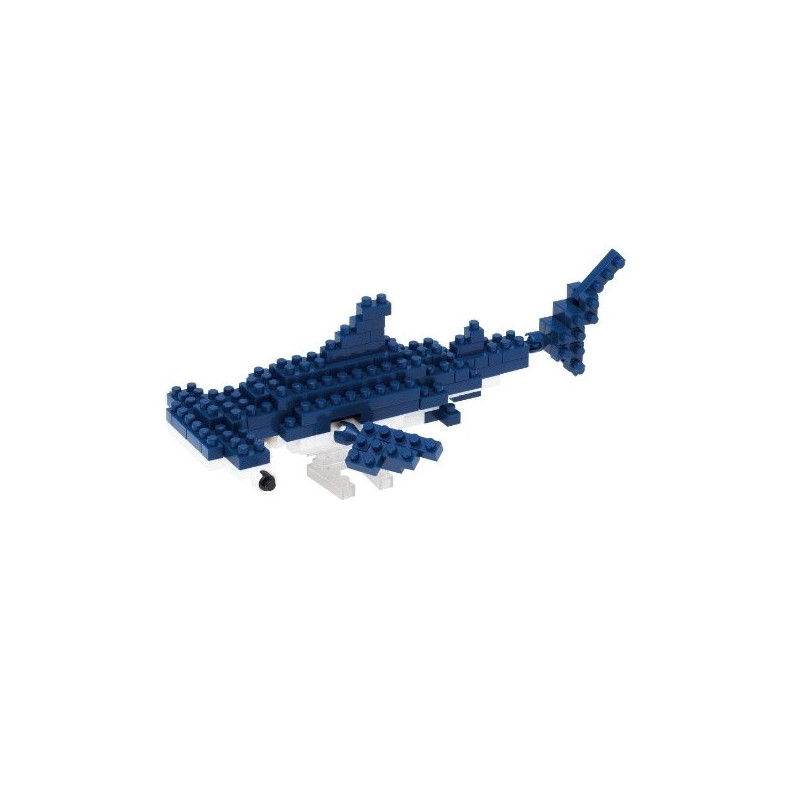 nanoblock mini REQUiN MARTEAU (+ de 120 pièces) [NBC_137]