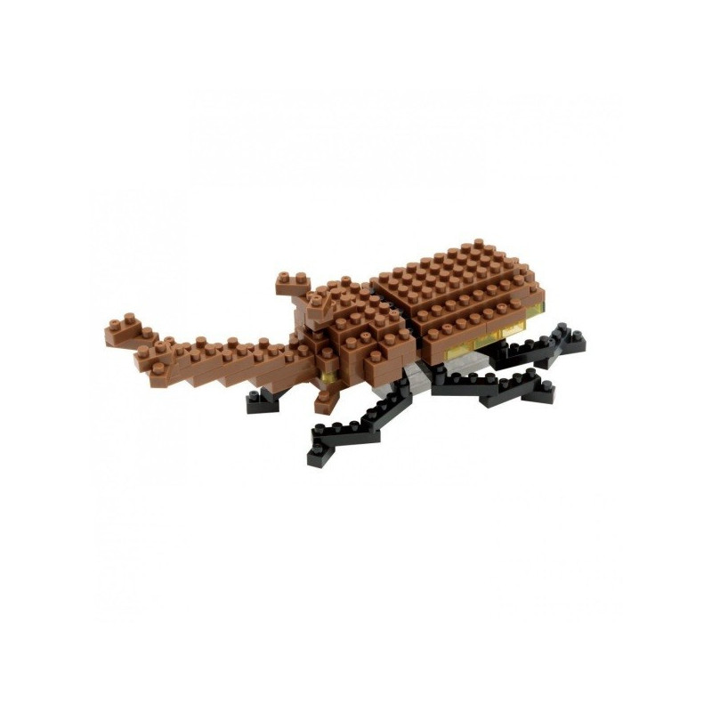 nanoblock mini SCARABEE RhiNOCEROS (+ de 100 pièces) [IST_003]