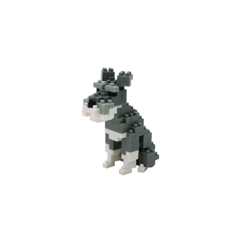 nanoblock mini SChNAUZER (+ de 140 pièces) [NBC_120]