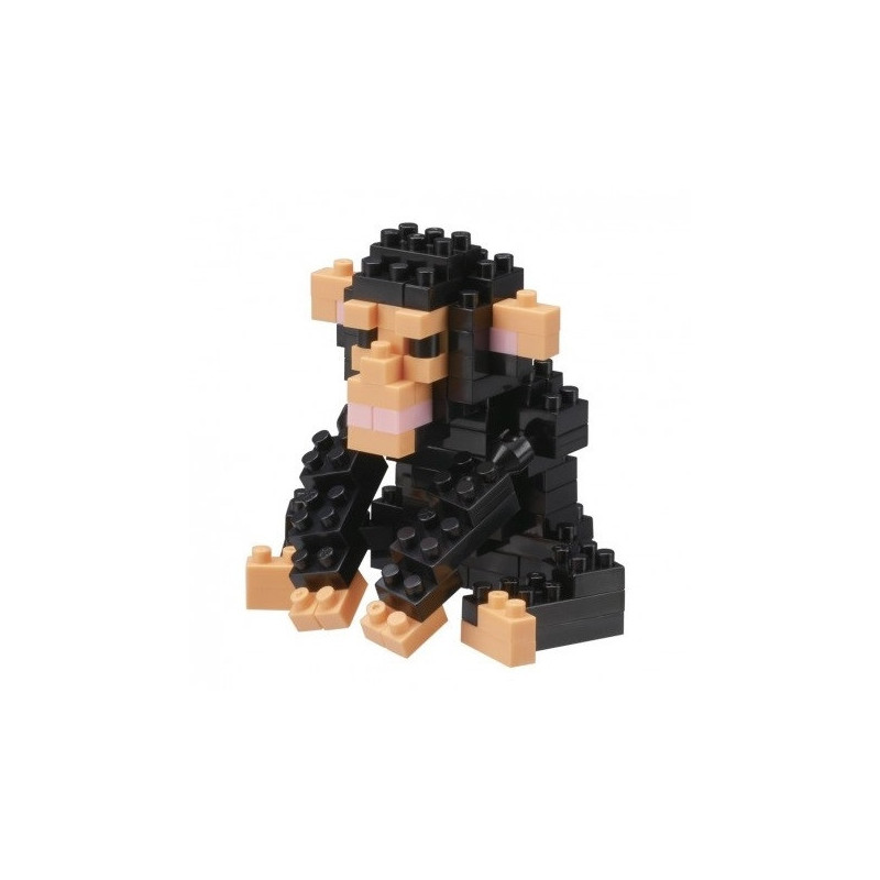 nanoblock mini singe ChiMPANZé (+ de 130 pièces) [NBC_195]