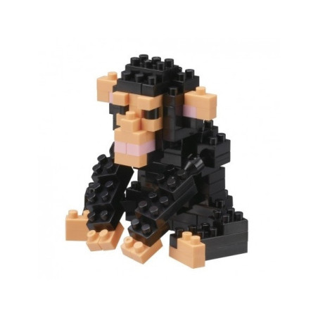 nanoblock mini singe ChiMPANZé (+ de 130 pièces) [NBC_195]