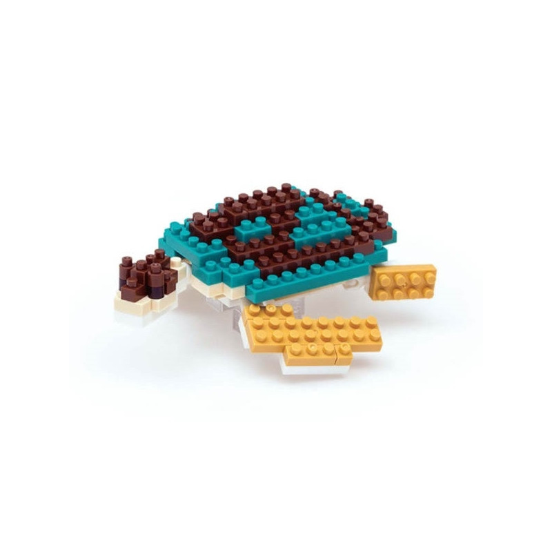 nanoblock mini TORTUE de MER (+ de 110 pièces) [NBC_081]