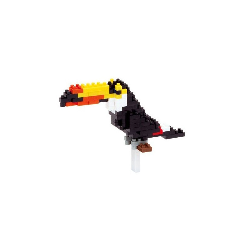nanoblock mini TOUCAN (+ de 120 pièces) [NBC_077]