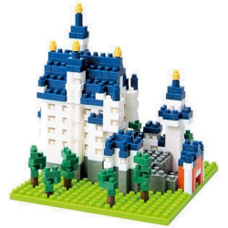 nanoblock monument CHâTEAU de NEUSCHWANSTEiN (Allemagne) (+ de 550 pièces)
