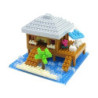 nanoblock monument COTTAGE de VACANCES (+ de 300 pièces)