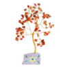 Arbre de Fortune 財富樹 160 pierres AGATE sur socle en pierre (h25cm)
