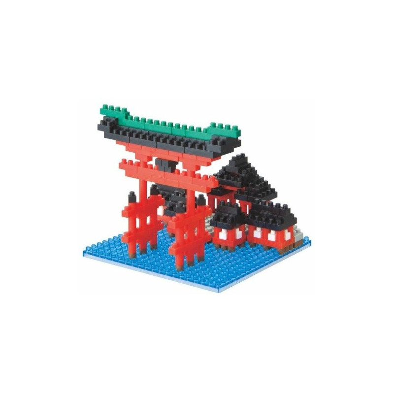 nanoblock monument GRAND TORii d'iTSUKUShiMA (Japon) (+ de 350 pièces)