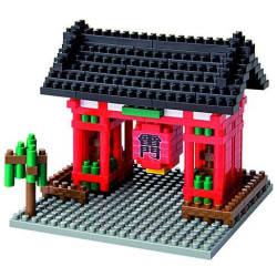 nanoblock monument KAMiNARiMON (Japon) (+ de 450 pièces)
